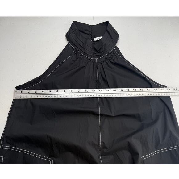 NWT Brave + True Women's Rose All Day Dress Halter Black Flowy Sleeveless - Picture 14 of 16